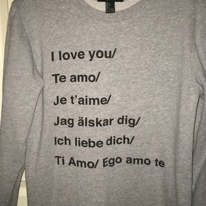 Long sweatshirt/sweater dress